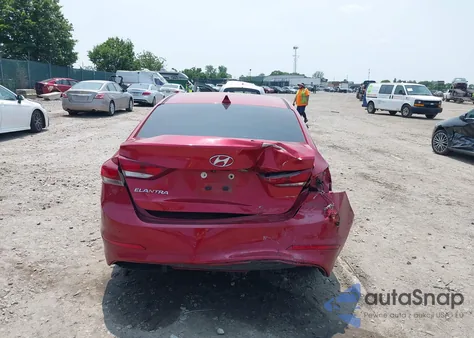 2018 Hyundai Elantra Sel z USA, uszkodzony, nr VIN 5NPD84LF9JH295198